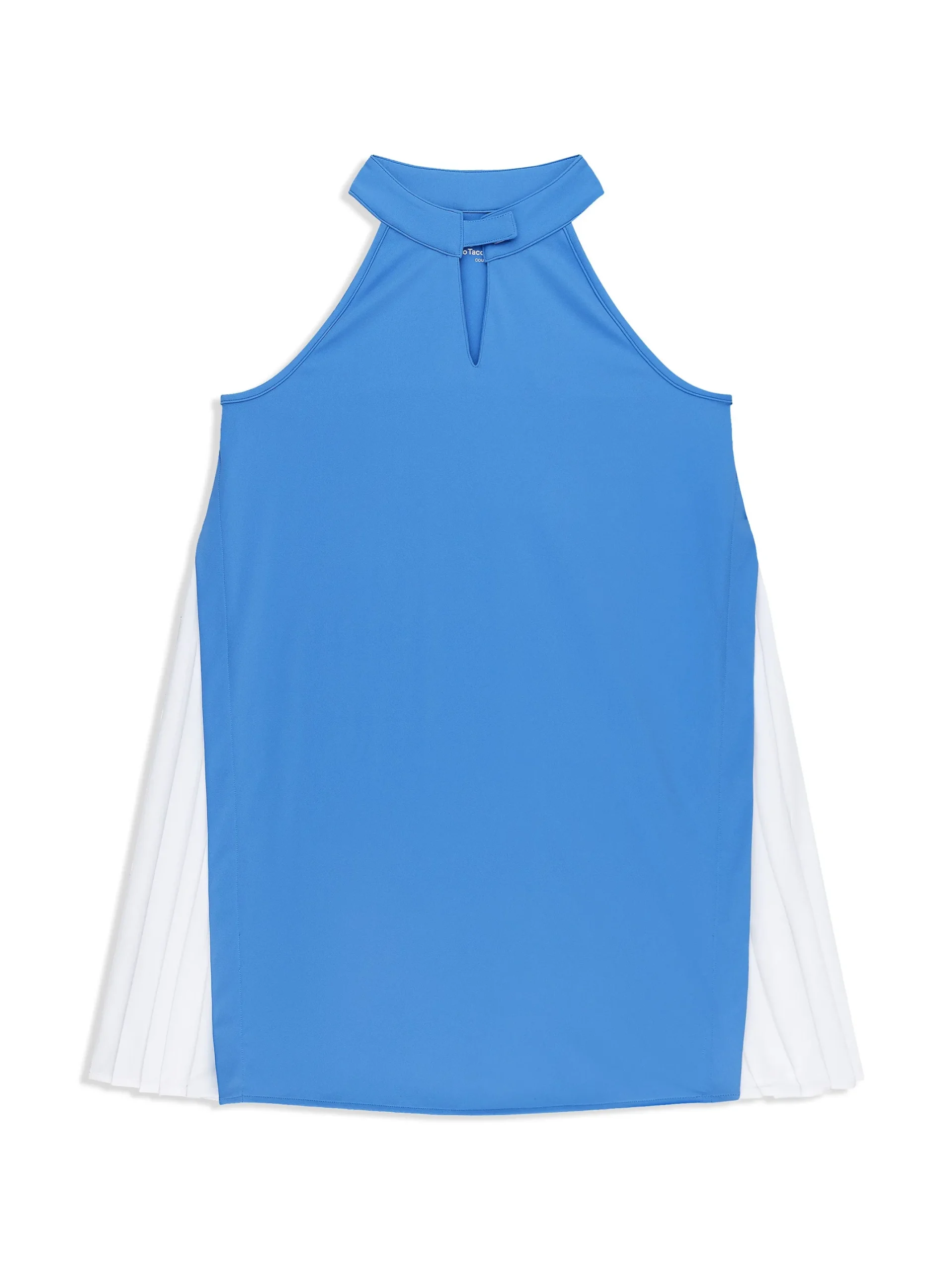 Agata Halter-Neck Dress- Ultramarine