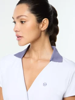 Agata Wrap Polo- Brilliant White