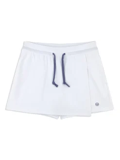 Agata Wrap Skort- Brilliant White