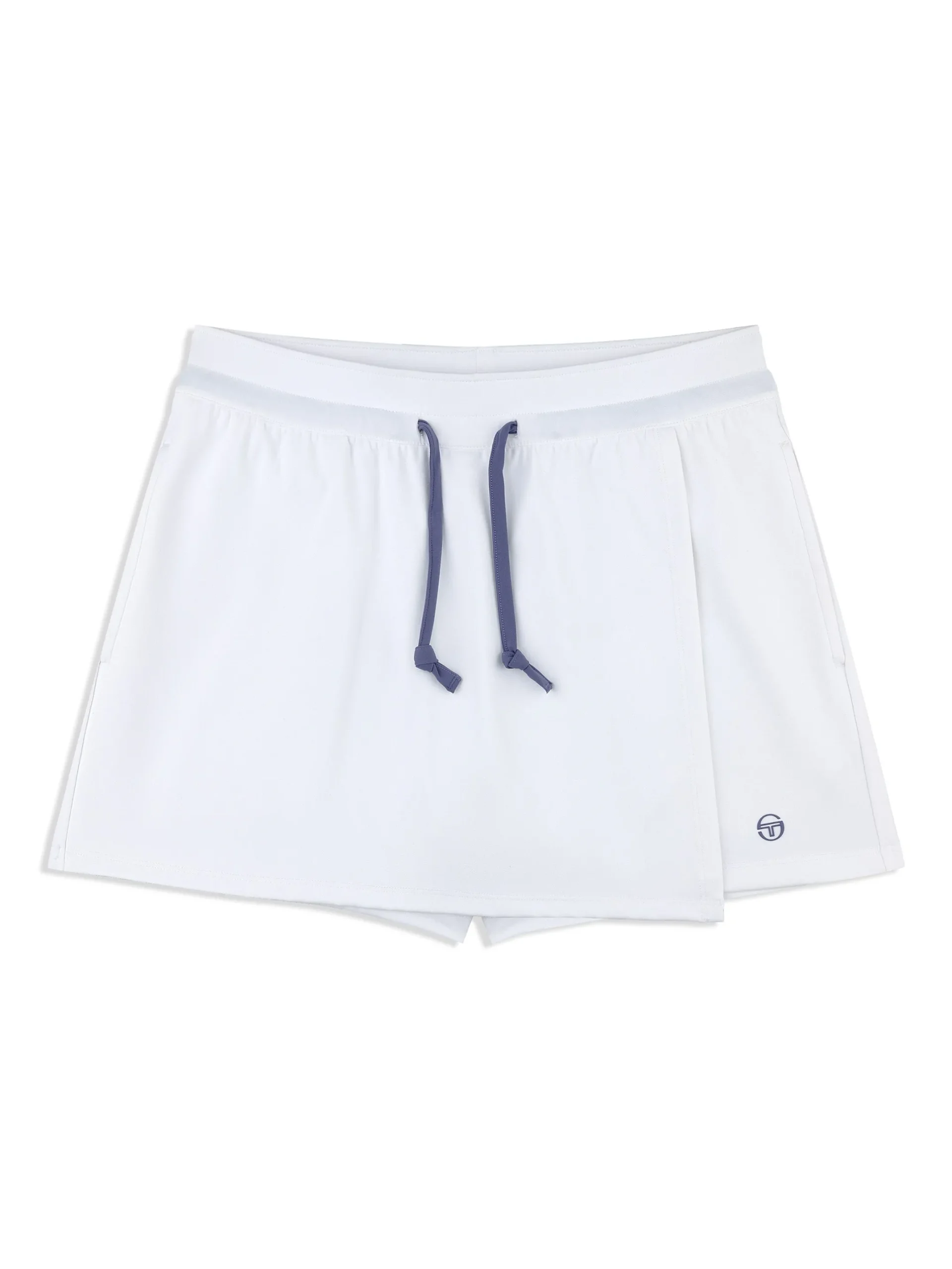 Agata Wrap Skort- Brilliant White