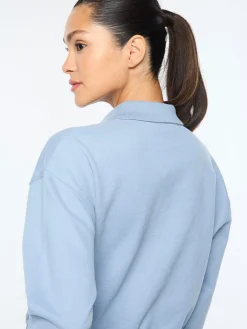 Aida Polo- Faded Denim