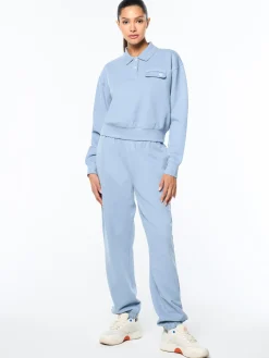 Aida Polo- Faded Denim