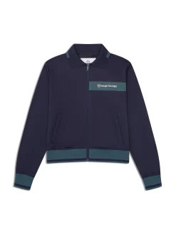 Amara Track Jacket-Maritime Blue