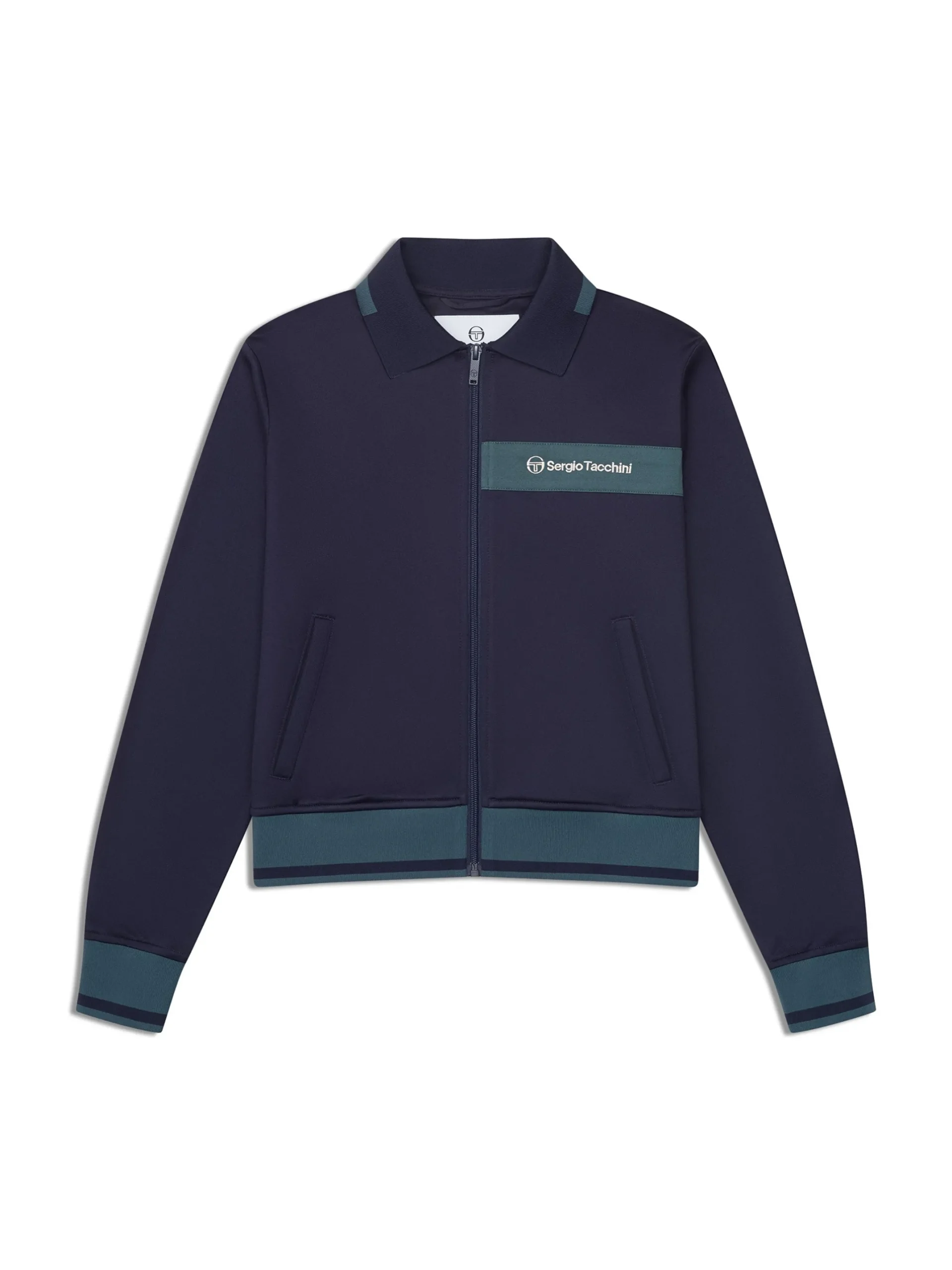 Amara Track Jacket-Maritime Blue
