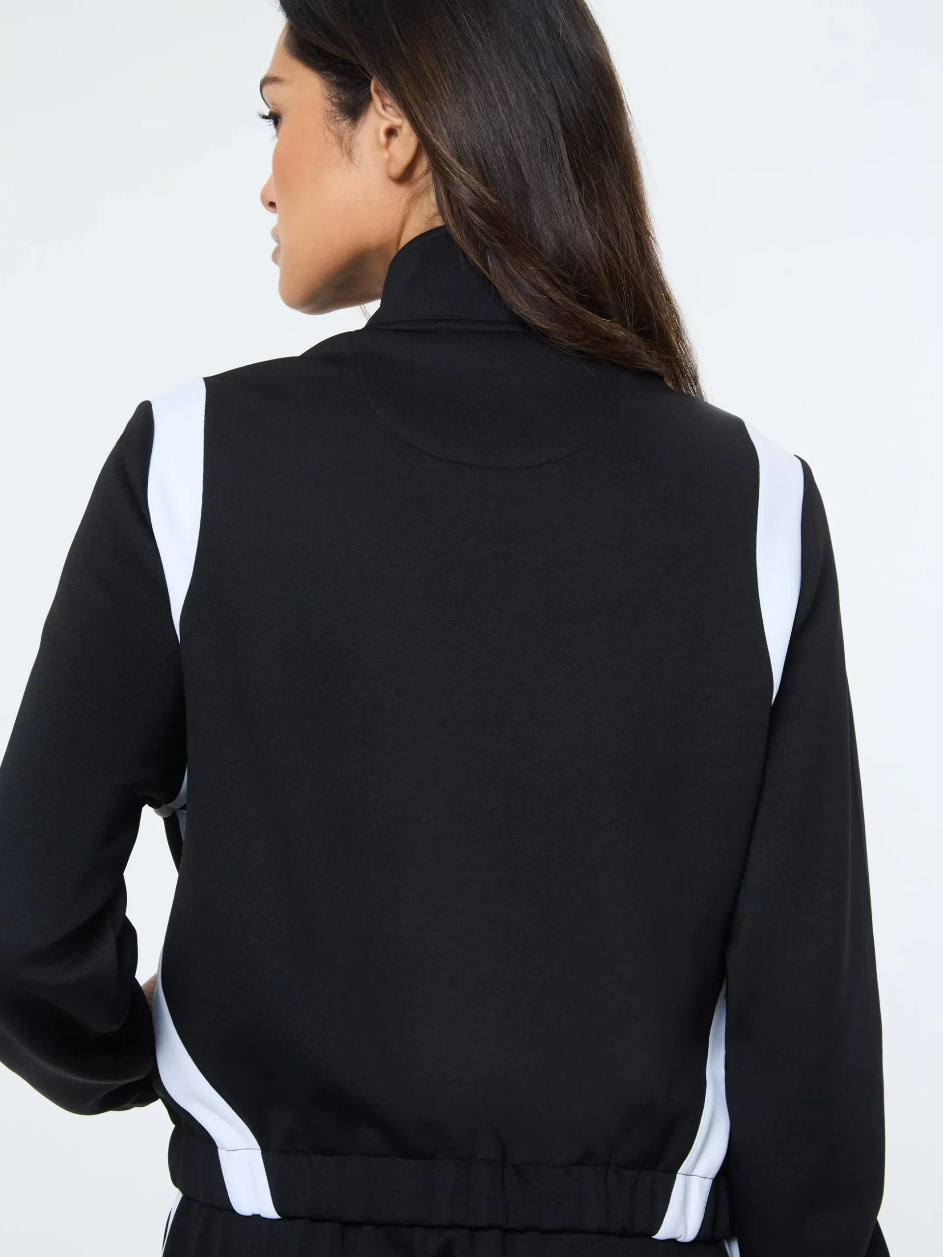 Anna Track Jacket- Black Beauty