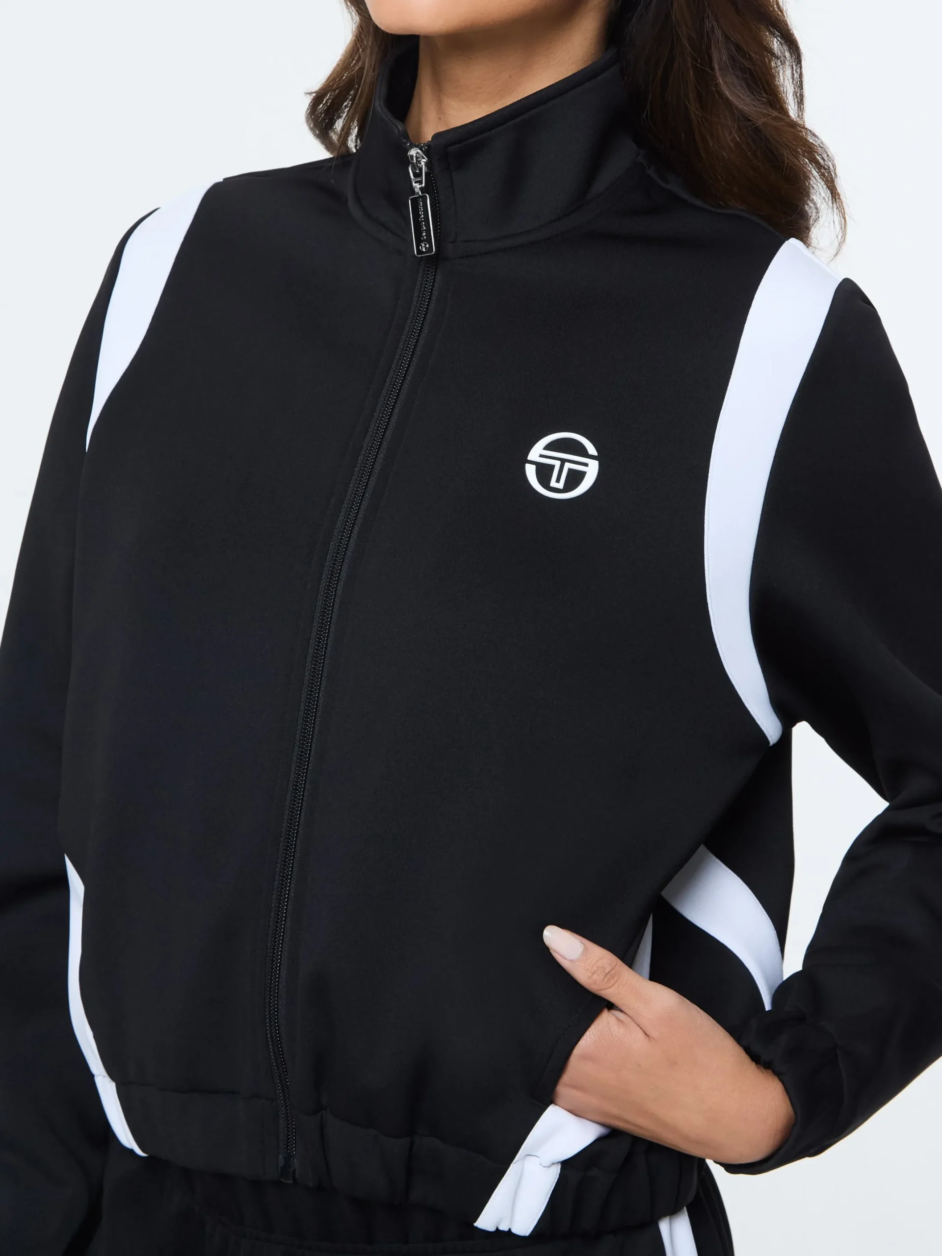 Anna Track Jacket- Black Beauty