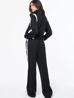 Anna Track Jacket- Black Beauty