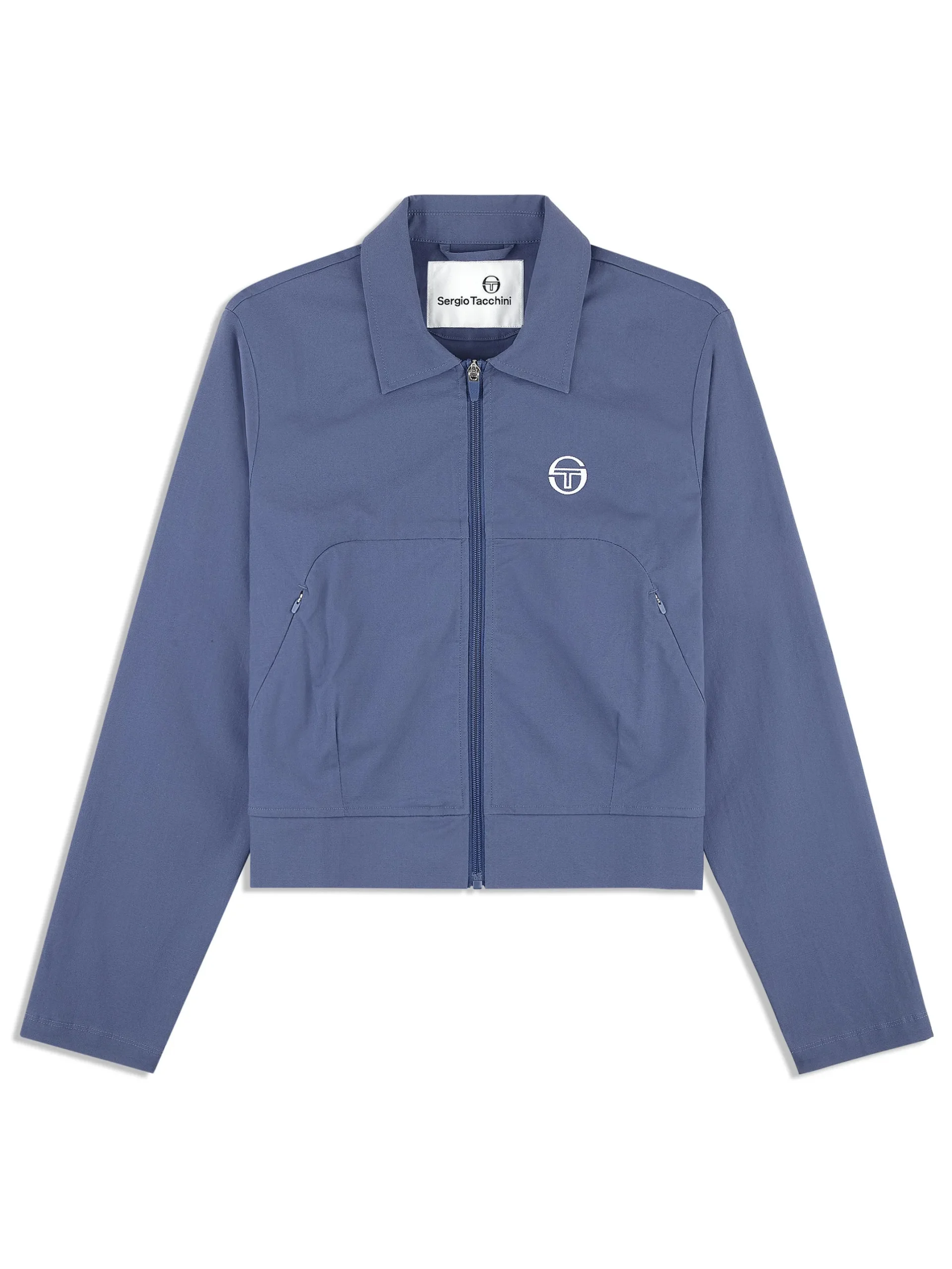 Aria Track Jacket- Blue Indigo