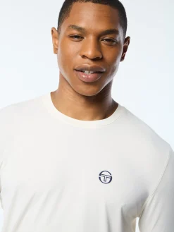 Attivo Damarindo Long Sleeve Tee- Gardenia