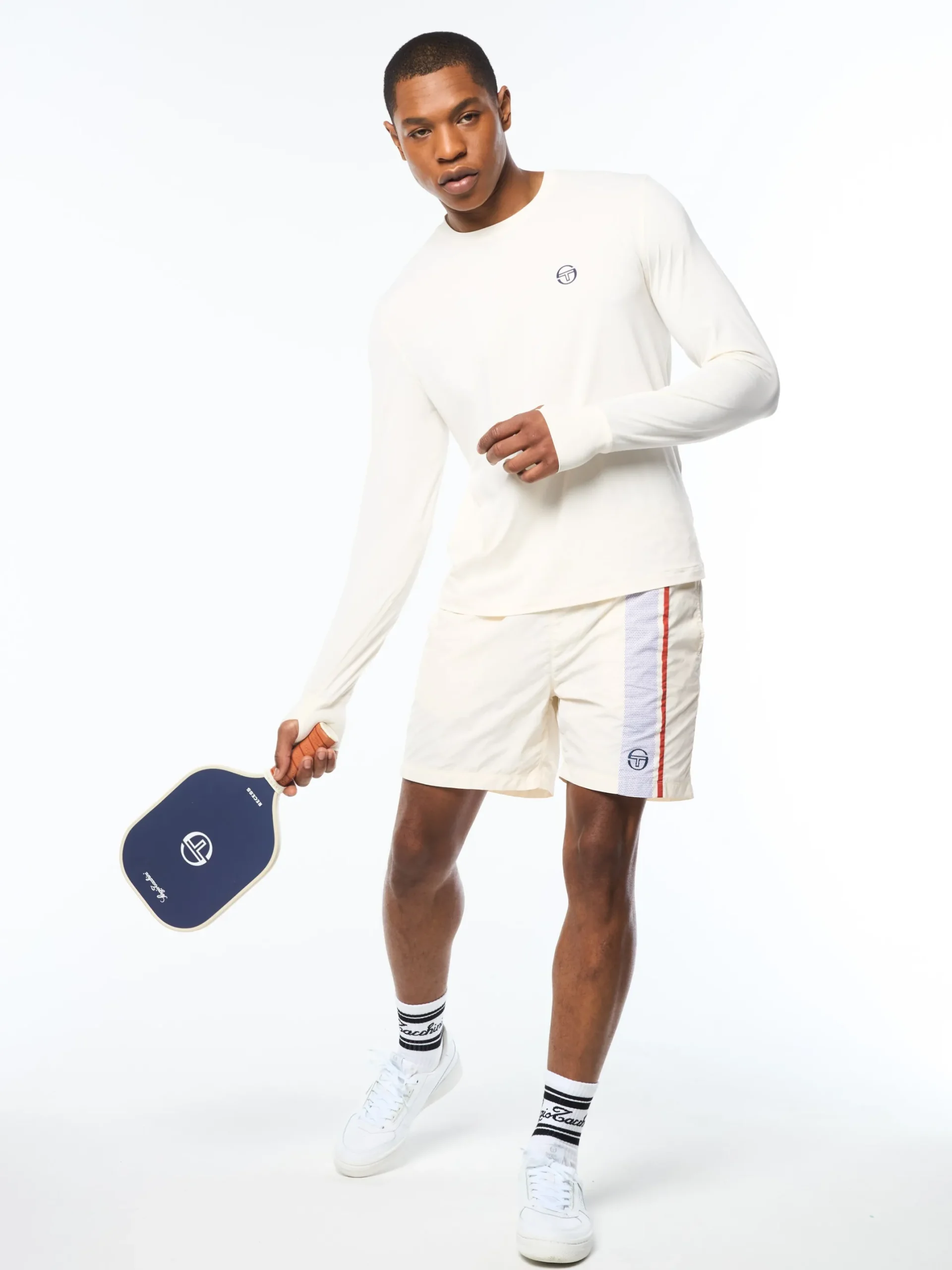 Attivo Damarindo Long Sleeve Tee- Gardenia
