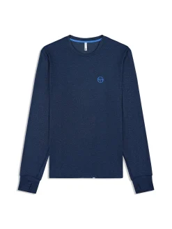 Attivo Damarindo Long Sleeve Tee- Maritime Blue