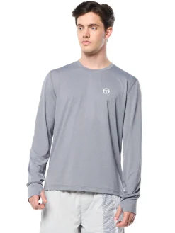 Attivo Damarindo Long Sleeve Tee- Quiet Gray