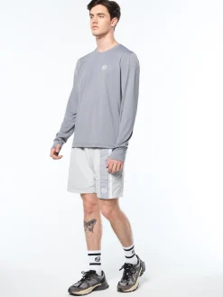 Attivo Damarindo Long Sleeve Tee- Quiet Gray