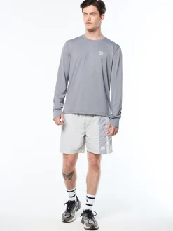 Attivo Damarindo Long Sleeve Tee- Quiet Gray