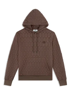Aversa Quilted Hoodie- Morel