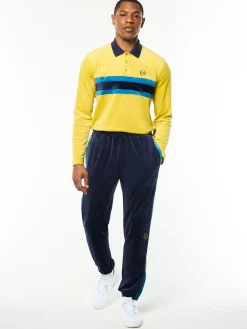 Banda Velour Track Pant- Maritime Blue