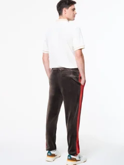 Banda Velour Track Pant- Mulch