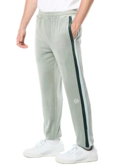 Banda Velour Track Pant- Slate Gray