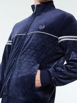 Bandiera Track Jacket- Maritime Blue