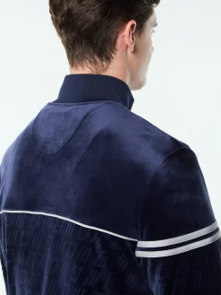 Bandiera Track Jacket- Maritime Blue