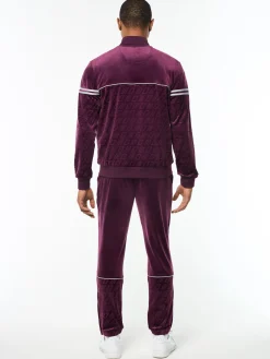 Bandiera Track Jacket- Potent Purple