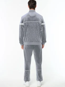 Bandiera Track Jacket- Sleet