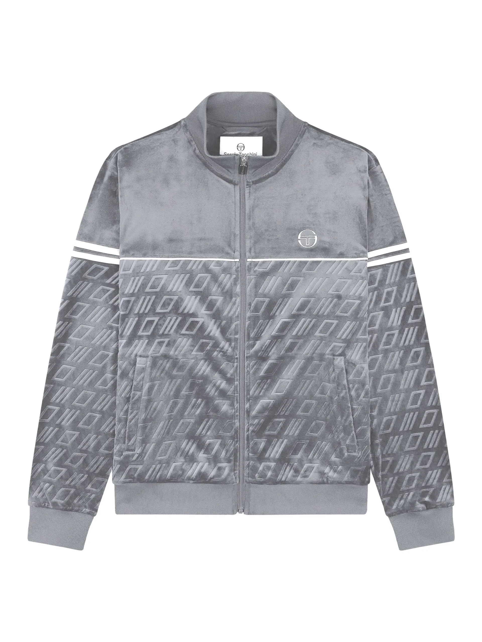 Bandiera Track Jacket- Sleet