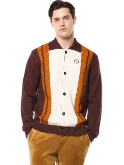 Bruni Knit Cardigan- Bitter Chocolate