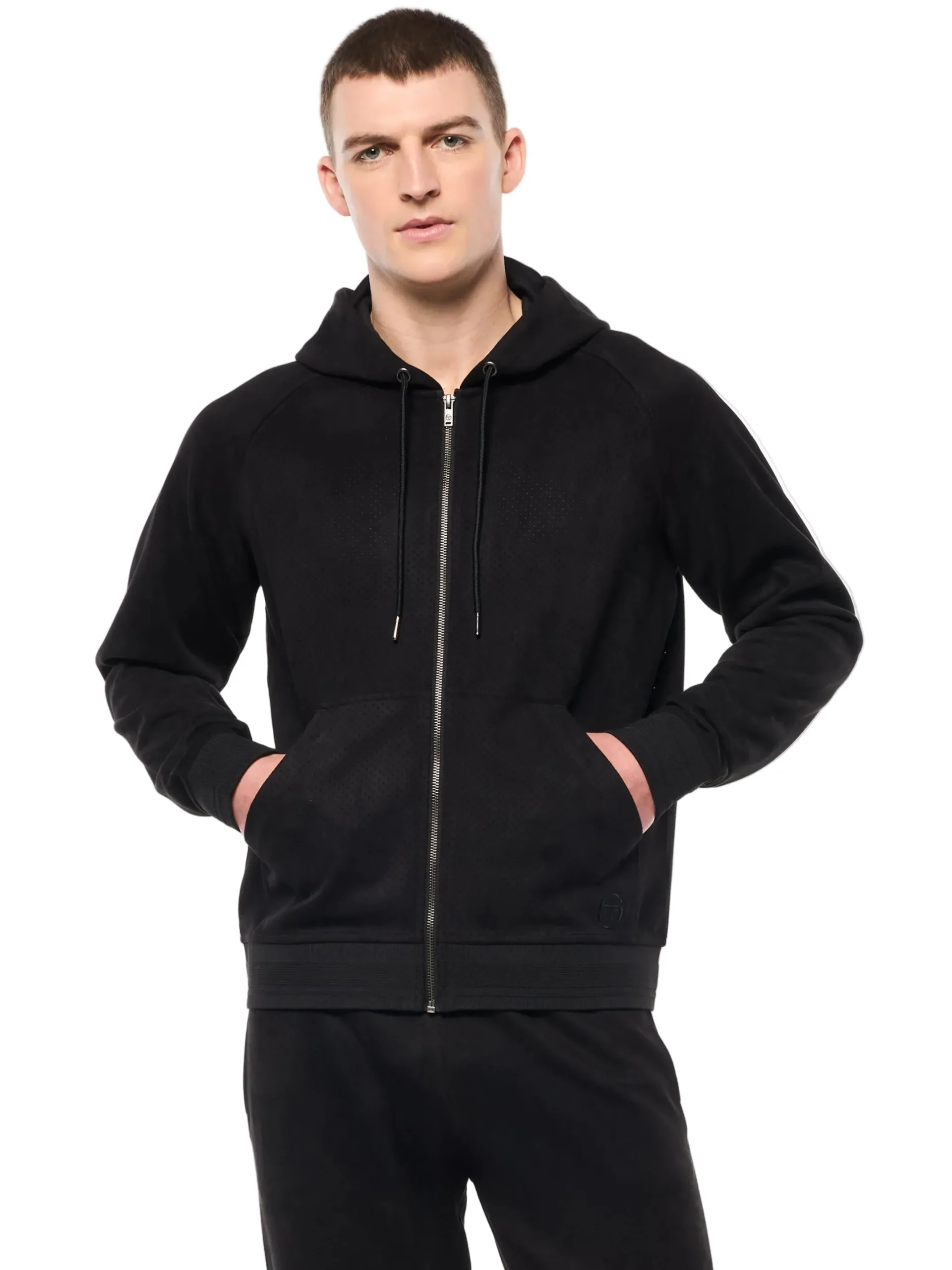 Camoscio Hoodie- Black Beauty