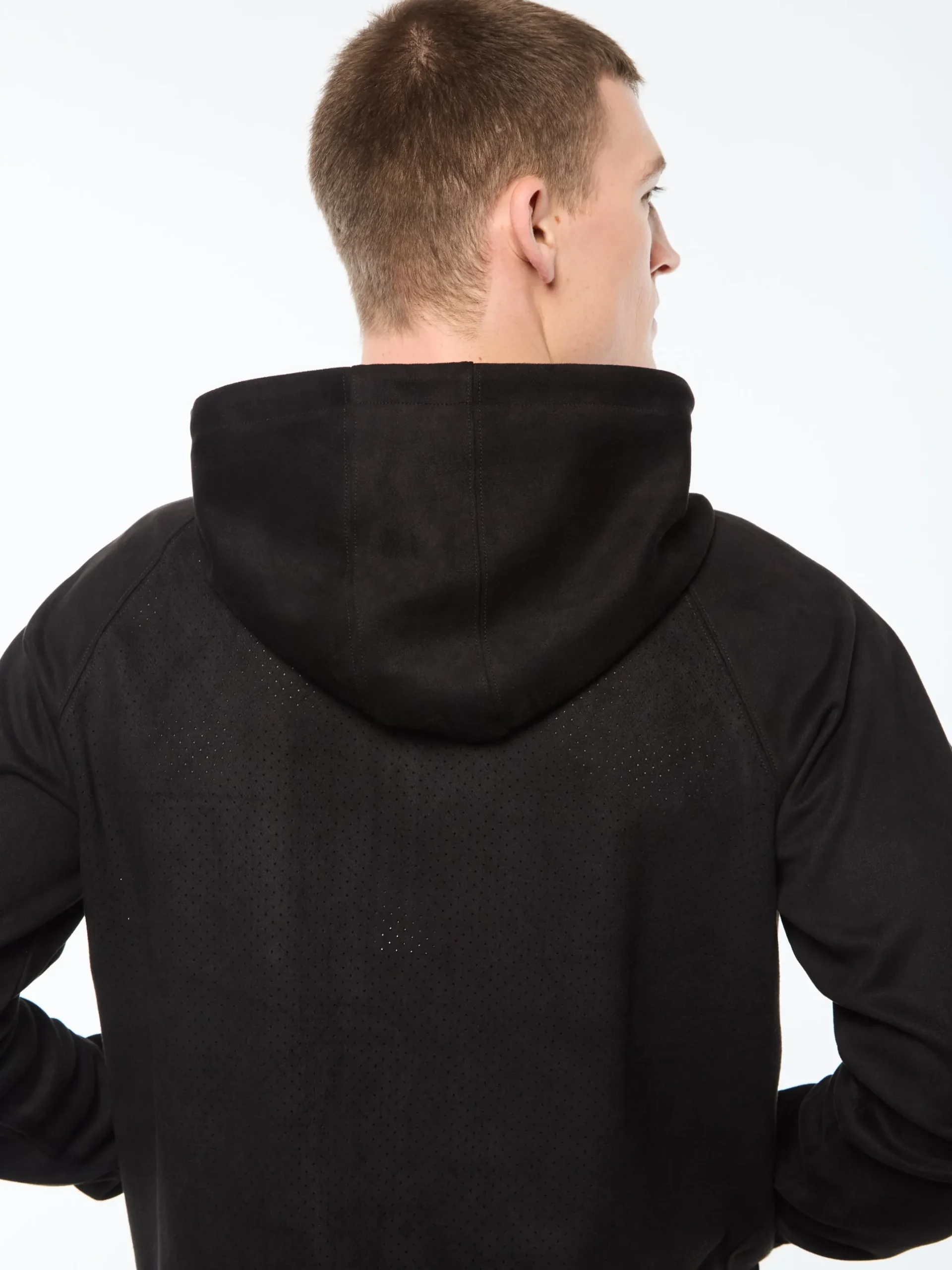 Camoscio Hoodie- Black Beauty
