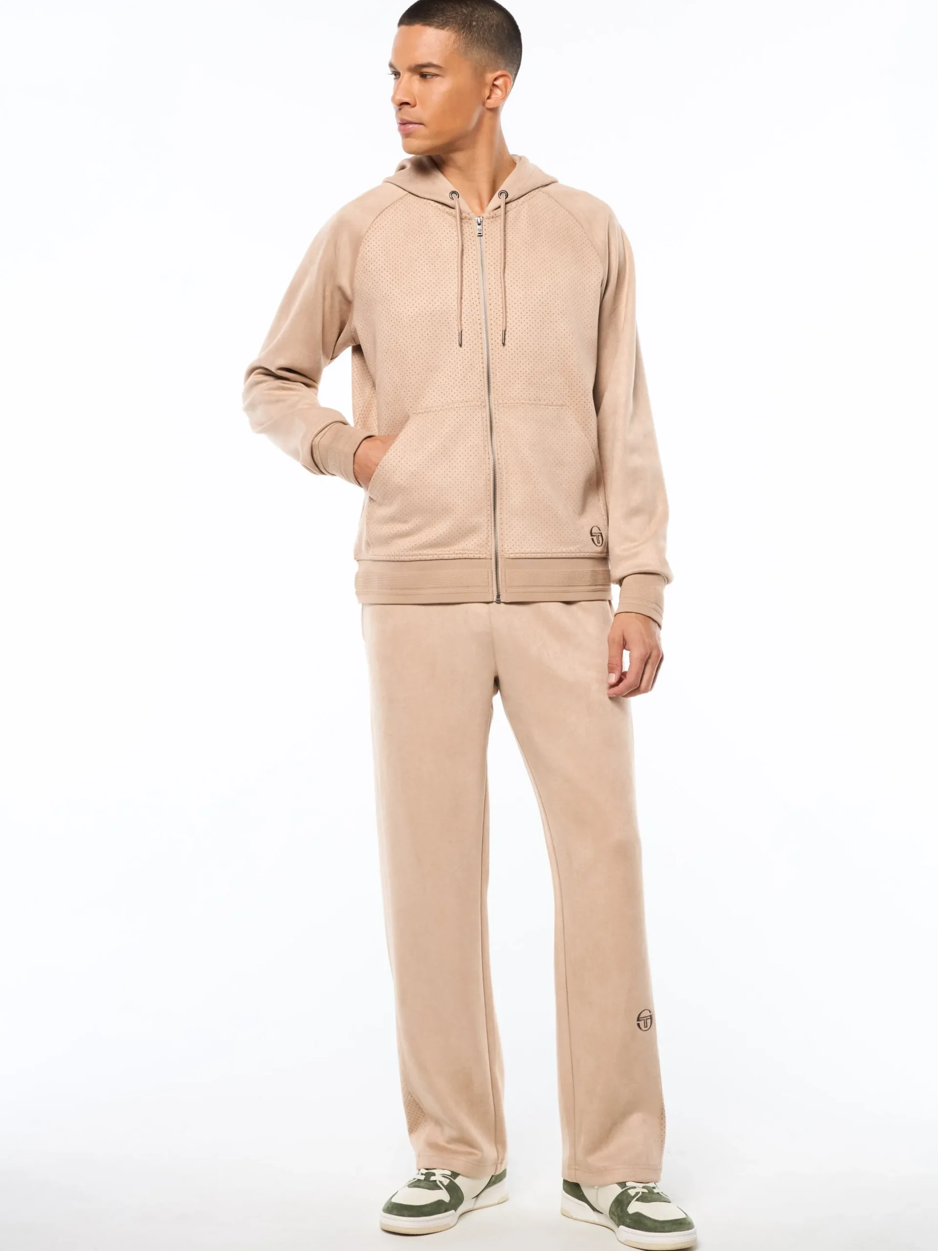 Camoscio Hoodie- Humus