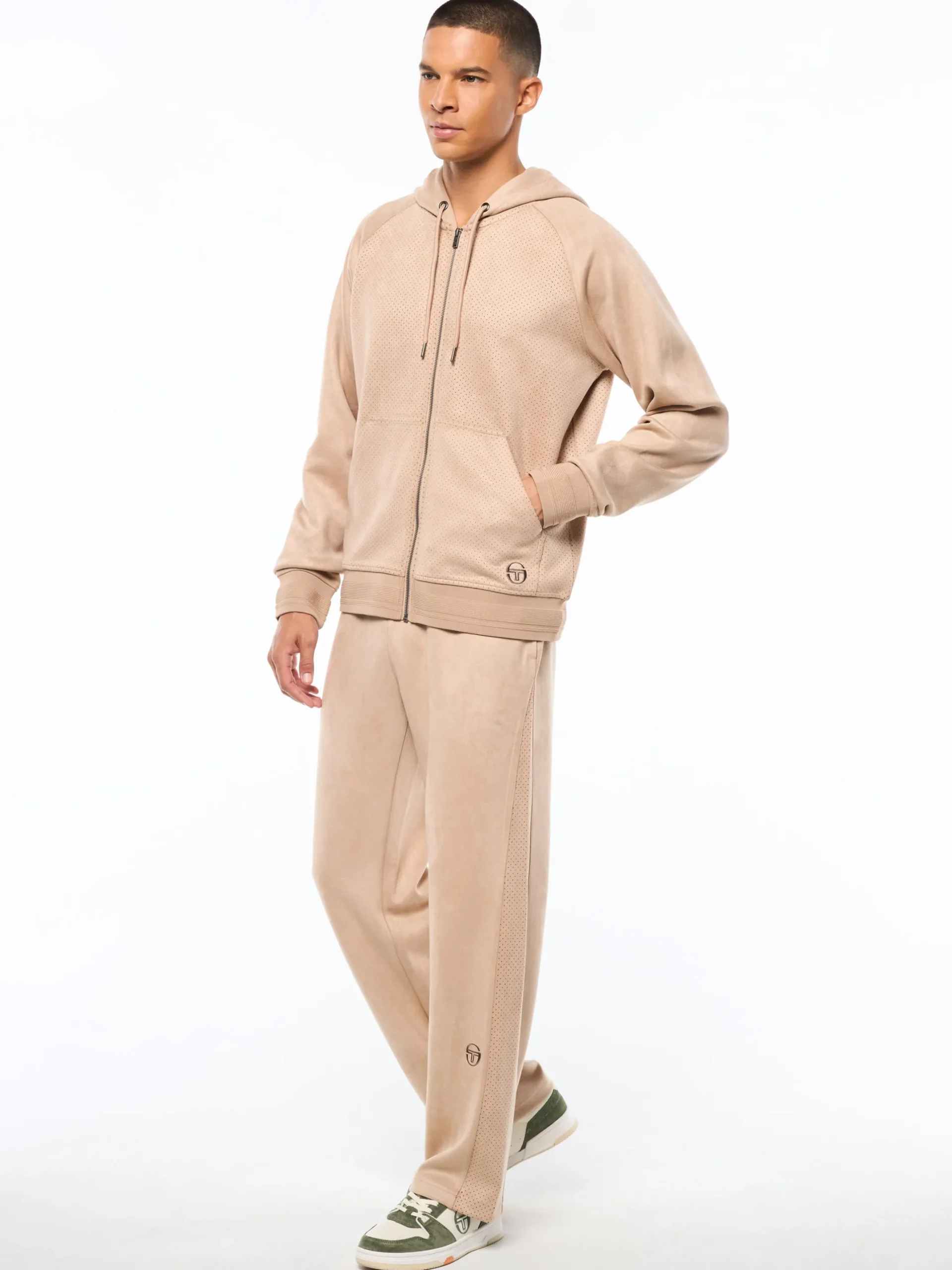 Camoscio Hoodie- Humus