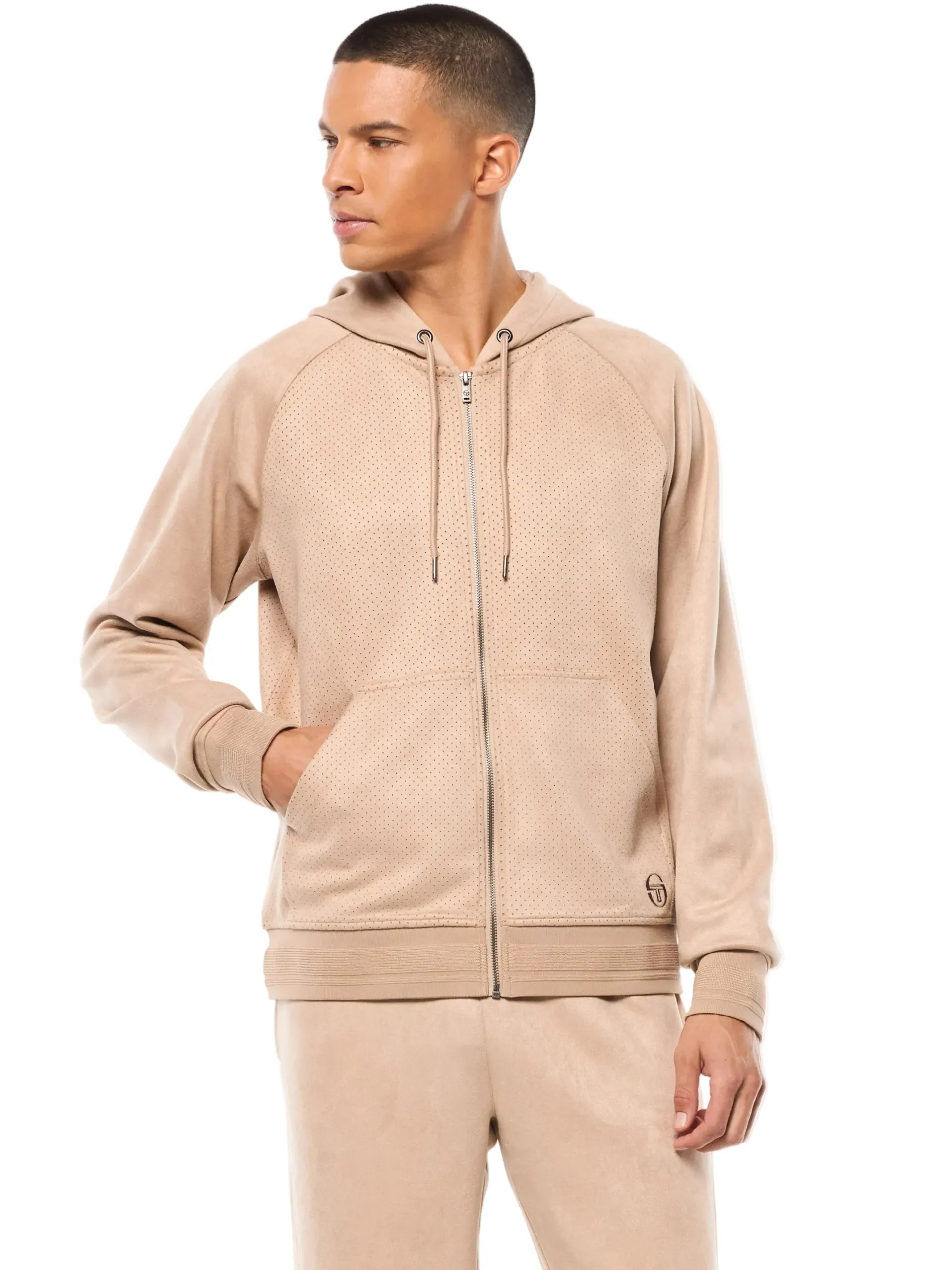 Camoscio Hoodie- Humus