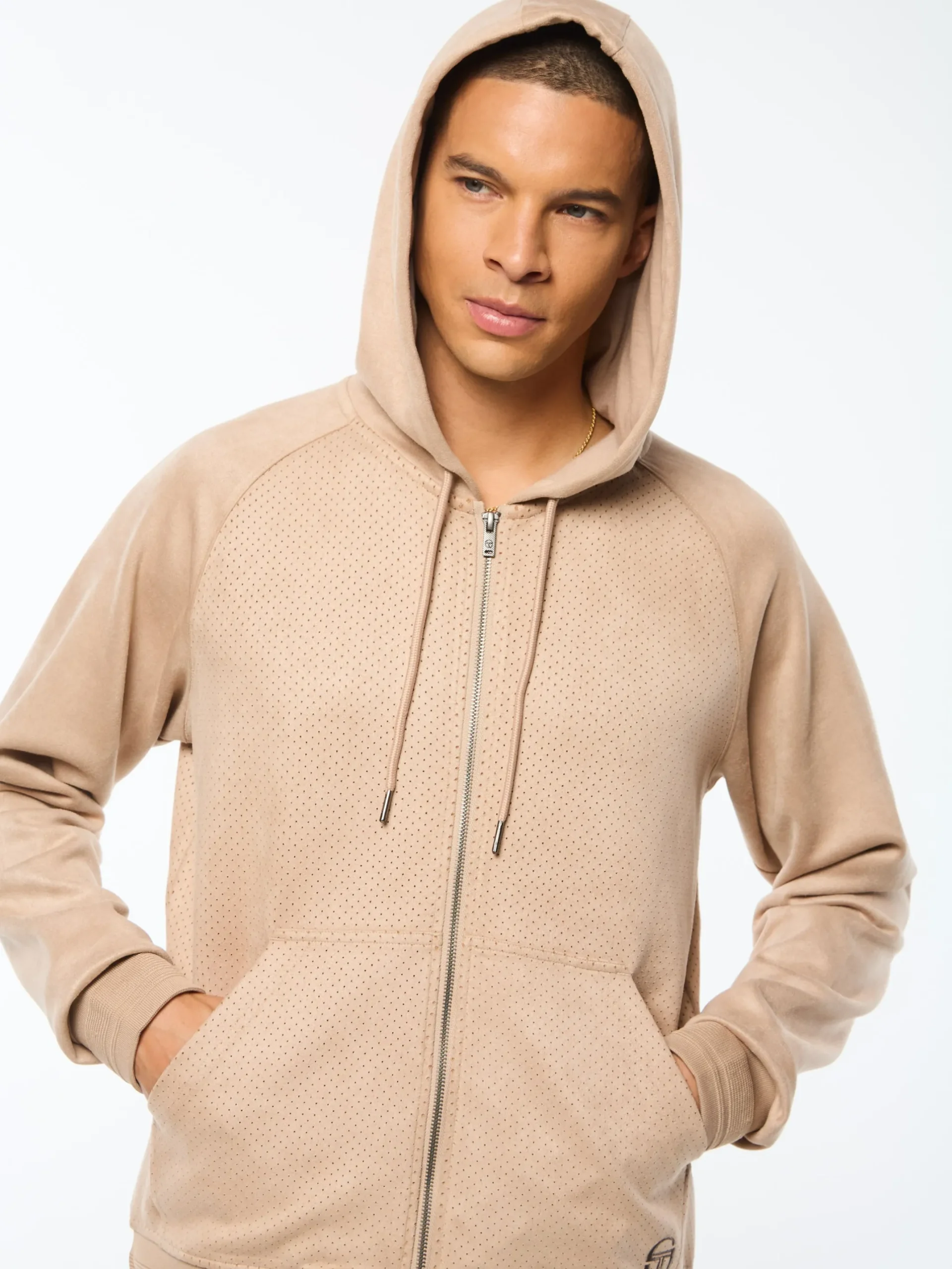 Camoscio Hoodie- Humus