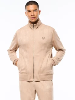 Camoscio Track Jacket- Humus