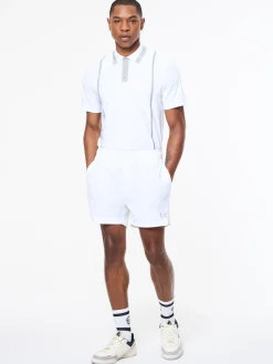Campo Court Short- Brilliant White