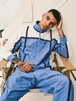 Campo Court Track Jacket- Ultramarine