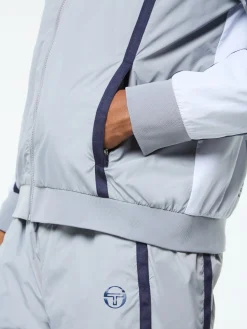 Campo Court Track Jacket- Quiet Grey