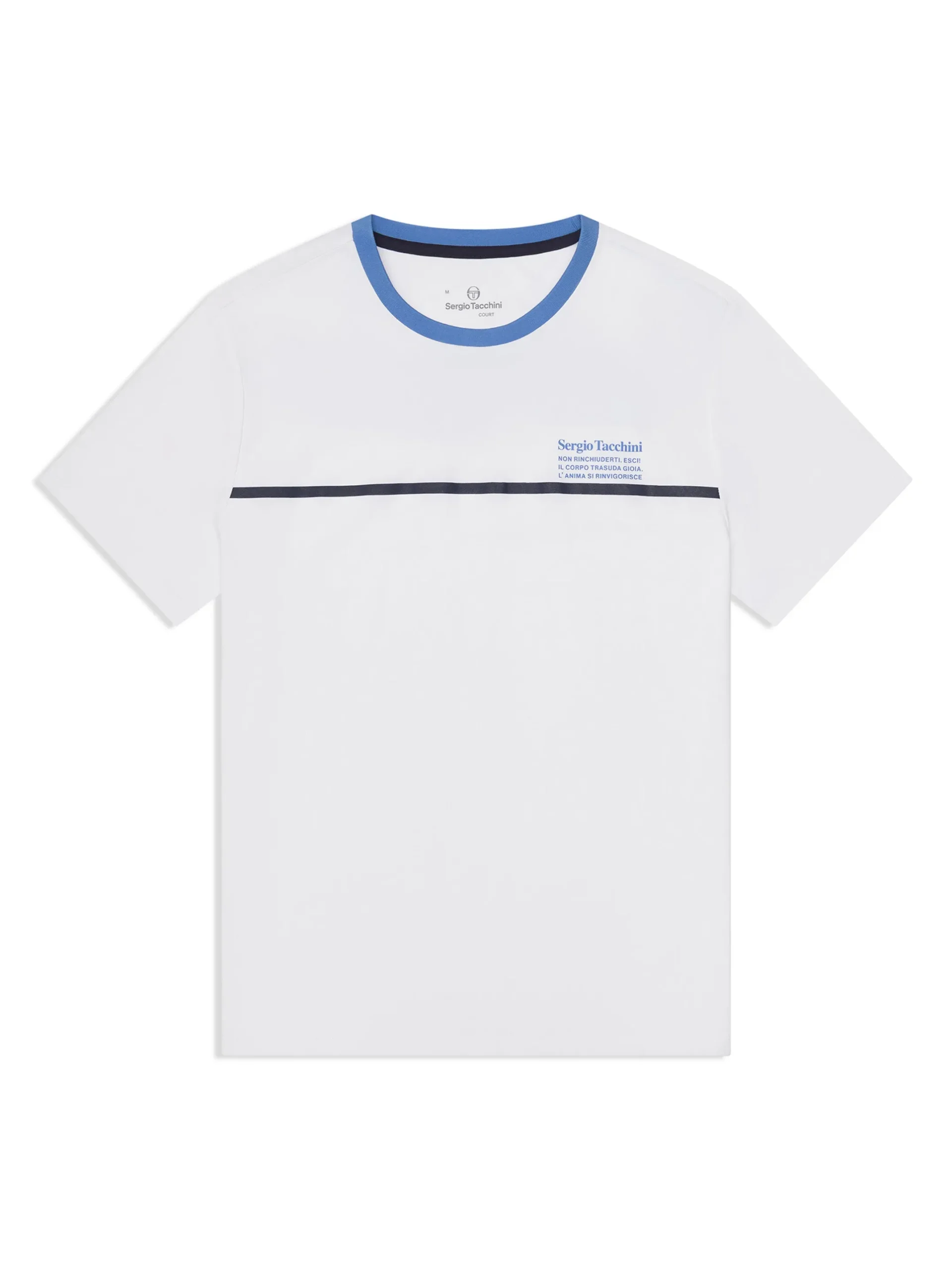 Campo Court T-Shirt- Brilliant White