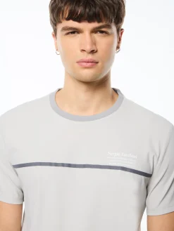 Campo Court T-Shirt- Quiet Grey