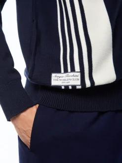 Cipri Knit Cardigan-Maritime Blue