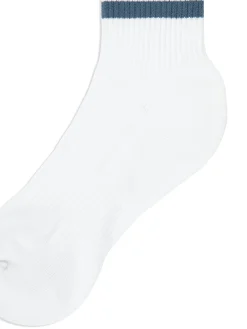 Clasico Script Logo Sock- Coronet Blue