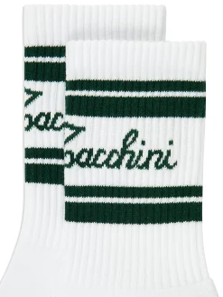 Clasico Script Logo Sock- Rainforest
