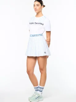 Colonna Cropped Skirt- French Blue