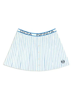 Colonna Cropped Skirt- French Blue