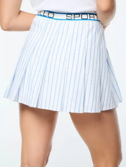 Colonna Cropped Skirt- French Blue
