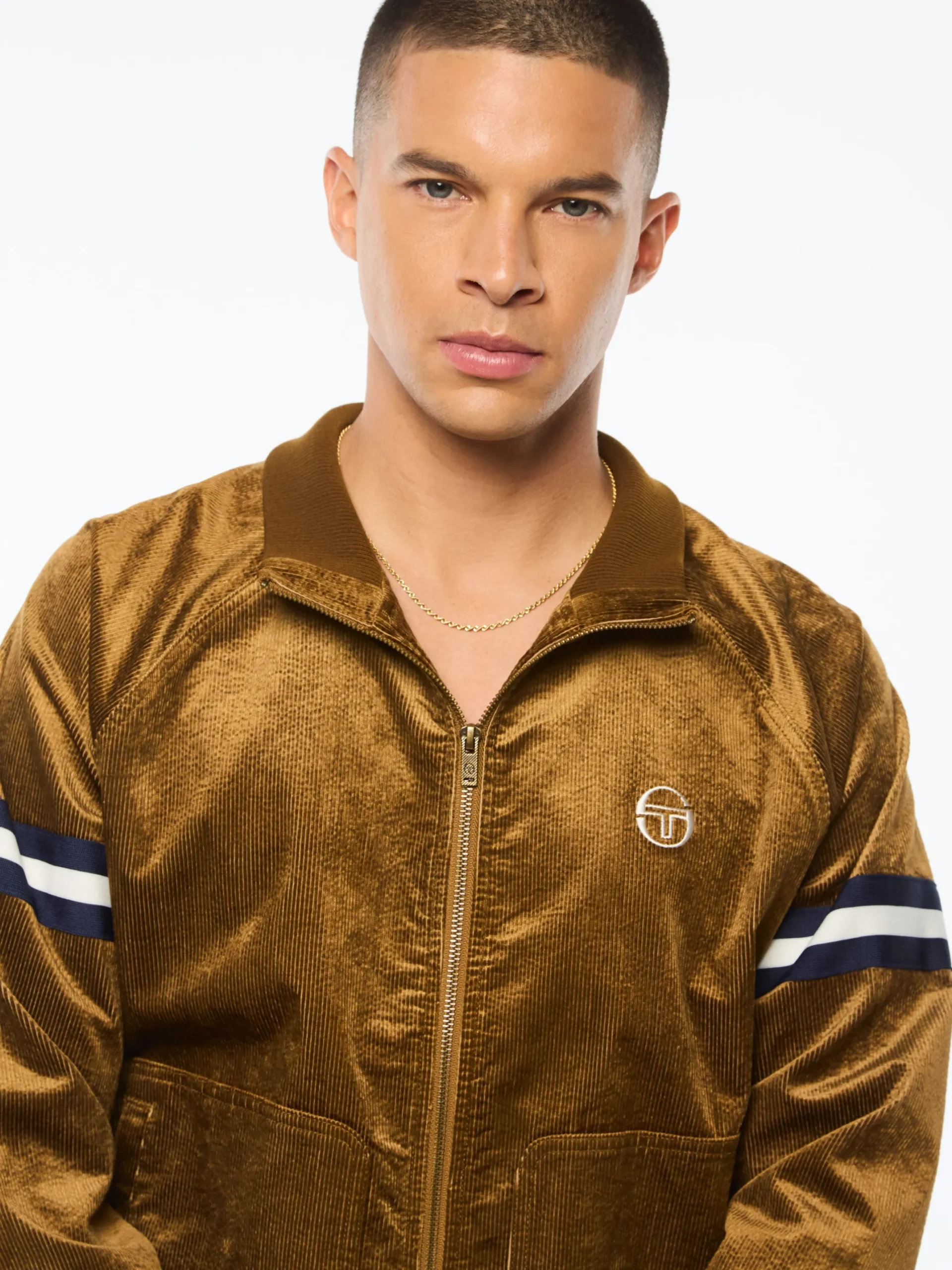 Cordurato Track Jacket- Bronze Brown