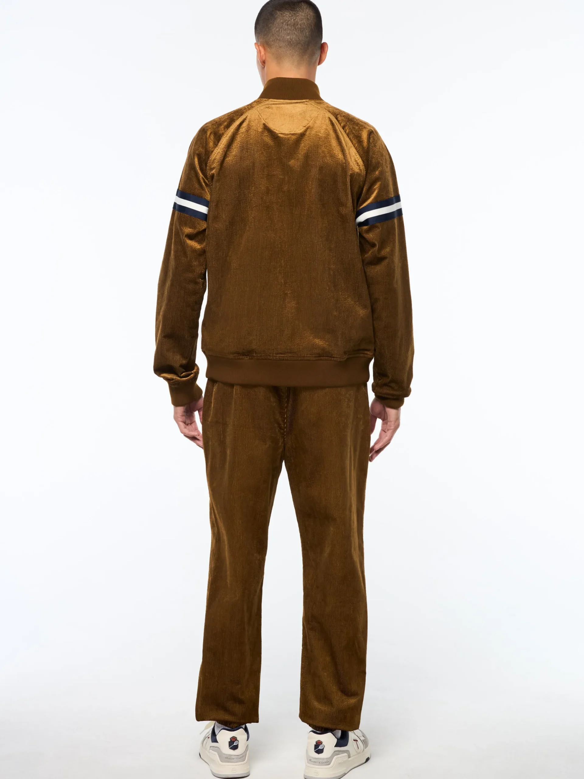 Cordurato Track Jacket- Bronze Brown