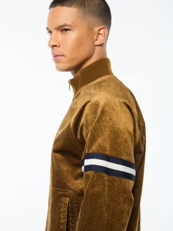 Cordurato Track Jacket- Bronze Brown