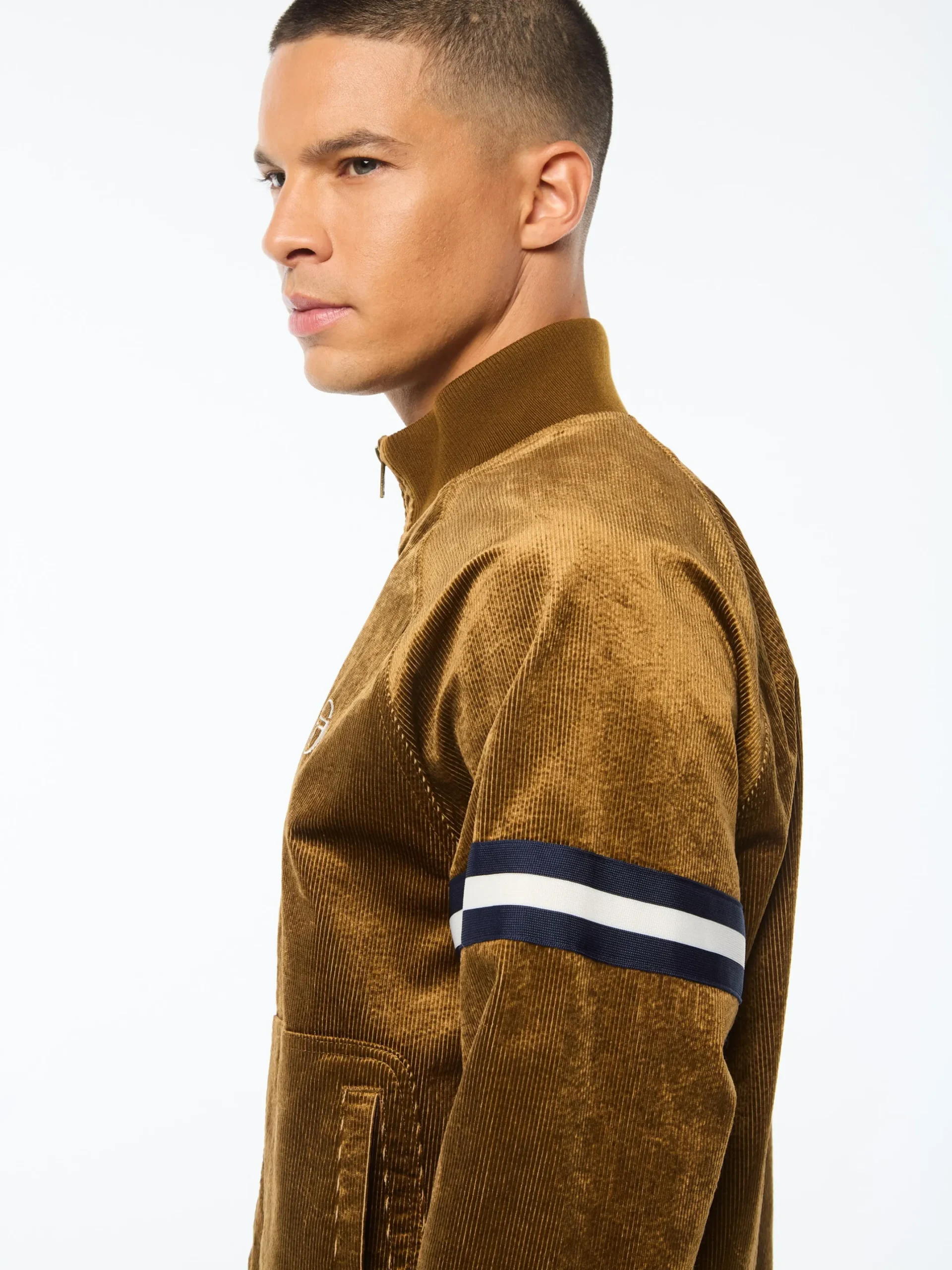 Cordurato Track Jacket- Bronze Brown